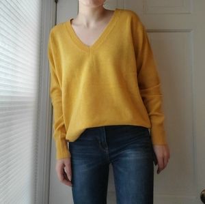Babaton yellow merino sweater